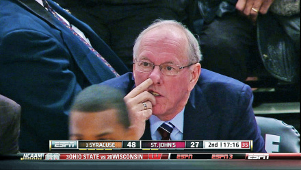 The Bonnies "picked" up two wins over Syracuse and this scumbag today!